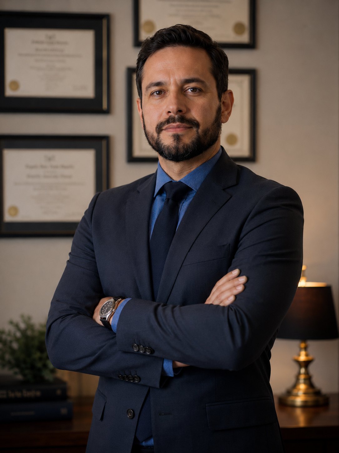 Retrato profissional do Dr. Rafael Moreira Campos