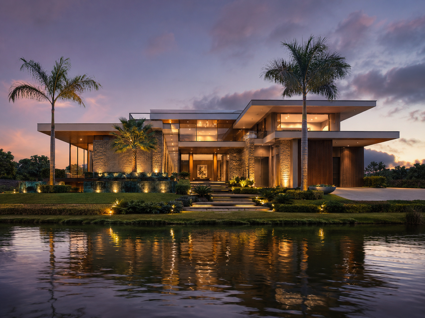 Casa Lago Privé em padrão alta classe brasileira